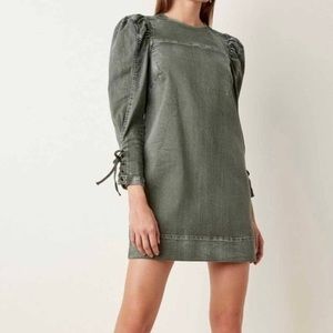ULLA JOHNSON Manson Puff Sleeve Dress
